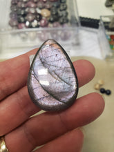 Load image into Gallery viewer, Purple Labradorite Cabochon