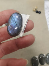 Load image into Gallery viewer, Purple Labradorite Cabochon