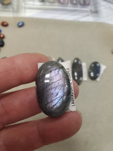 Load image into Gallery viewer, Purple Labradorite Cabochon