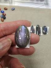 Load image into Gallery viewer, Purple Labradorite Cabochon