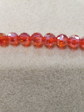 Load image into Gallery viewer, Faceted Round Glass Crystal 8mm