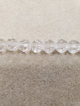 Load image into Gallery viewer, Faceted Round Glass Crystal 8mm
