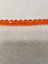 Load image into Gallery viewer, Faceted Round Glass Crystal 6mm