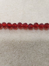Load image into Gallery viewer, Faceted Round Glass Crystal 6mm