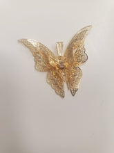 Load image into Gallery viewer, BRASS PENDANT BUTTERFLY
