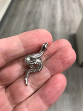 Load image into Gallery viewer, BRASS PENDANT SNAKE CAGE
