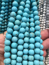 Load image into Gallery viewer, Howlite Blue Round
