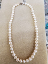 Load image into Gallery viewer, FRESHWATER PEARL NECKLACE 17.5&quot;

