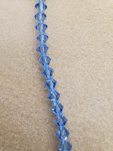 GLASS BICONE 8MM
