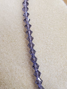 GLASS BICONE 8MM