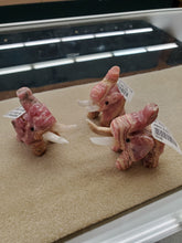 Load image into Gallery viewer, RHODOCHROSITE ELEPHANTS
