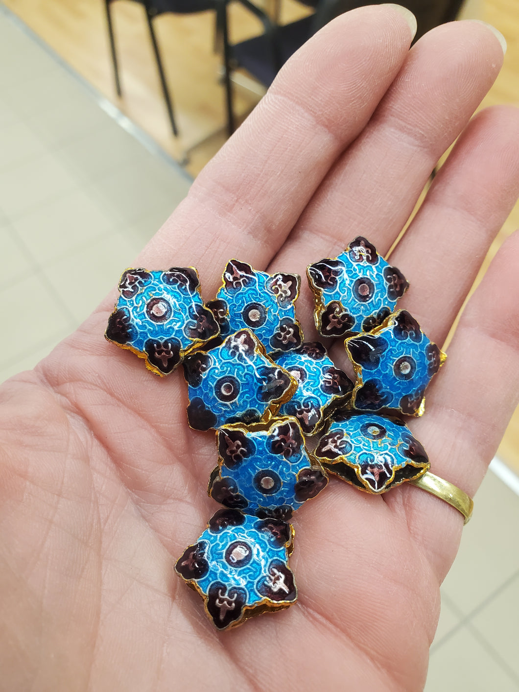 CLOISONNE BEADS 20MM