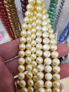 2-HOLE CANDY BEADS 8.5X5MM
