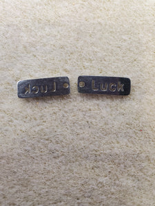 304 STAINLESS CHARM 'LUCK'