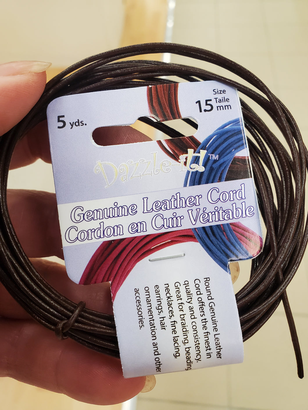 LEATHER CORD 1.5MM
