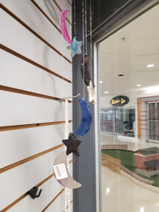 AGATE CHIMES MOON/STAR