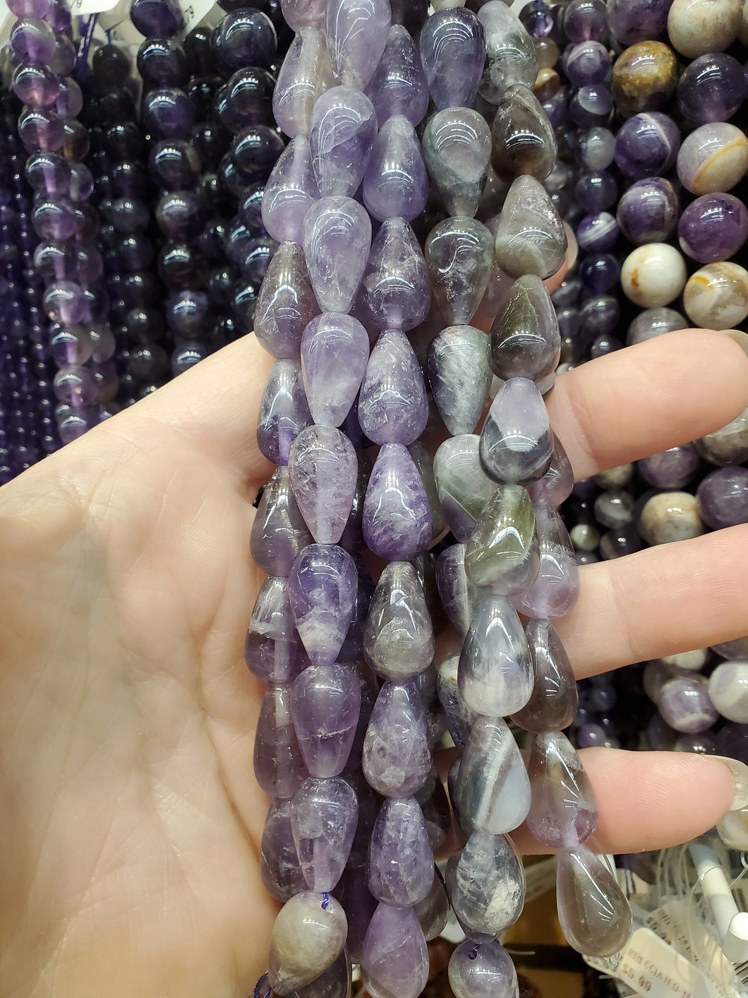 AMETHYST TEARDROP 16X10.5MM