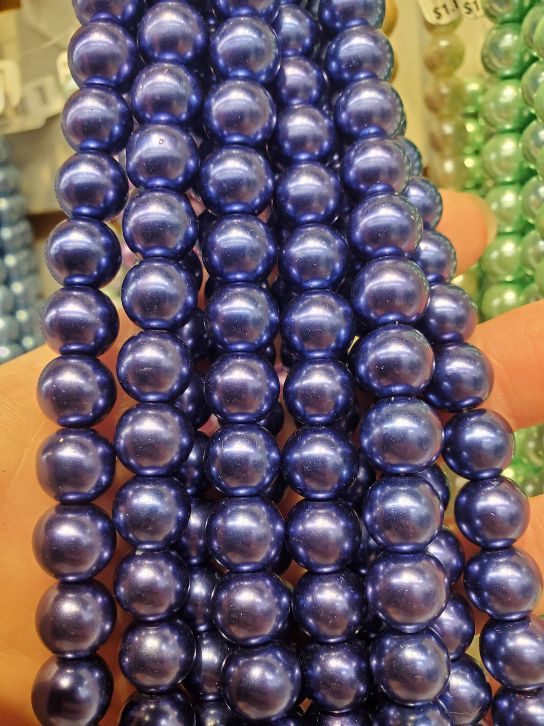 GLASS PEARL 10MM