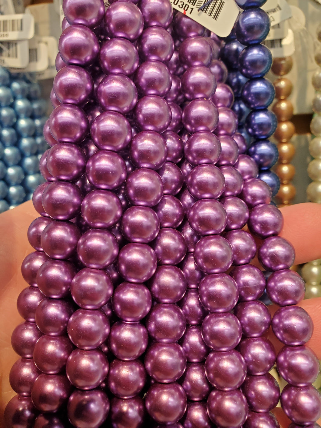 GLASS PEARL 10MM