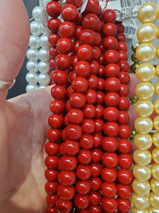 GLASS PEARL 10MM