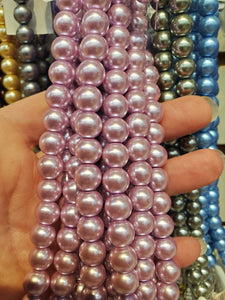 GLASS PEARL 10MM