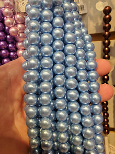 GLASS PEARL 10MM
