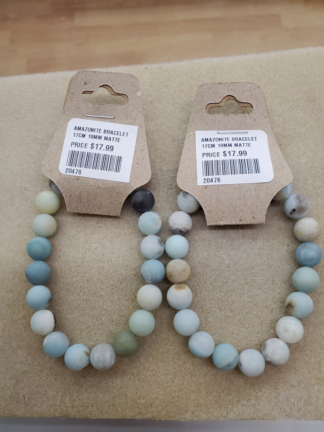 AMAZONITE BRACELET MATTE