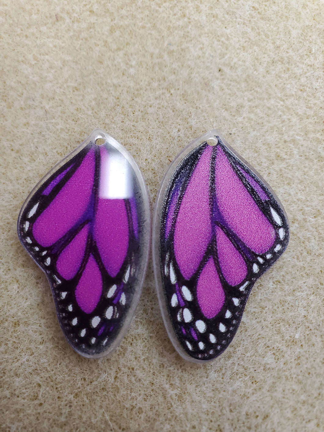 BUTTERFLY WING CHARM