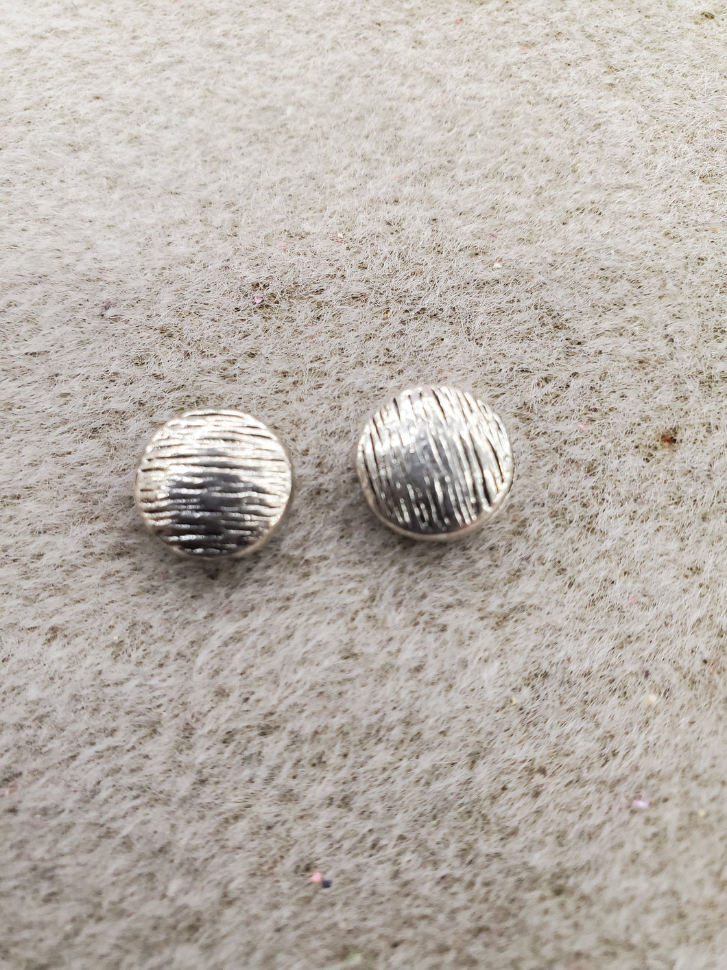PEWTER COIN BEAD