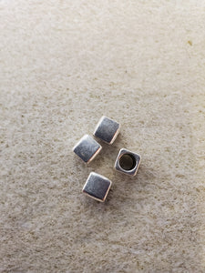 PEWTER CUBE 6MM