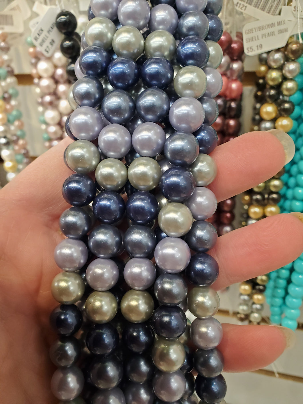 SHELL PEARL 10MM