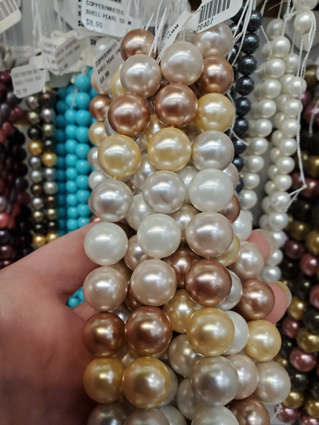 SHELL PEARL 14MM