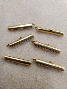 UNPLATED BRASS SLIDER END CAP