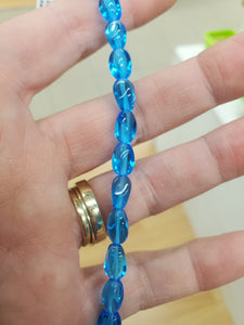 ACRYLIC BEAD 9X5.5MM