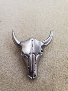 BOLO TIE SLIDE CLASP OX HEAD