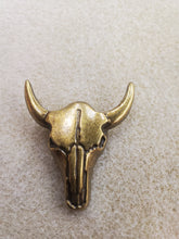 Load image into Gallery viewer, BOLO TIE SLIDE CLASP OX HEAD
