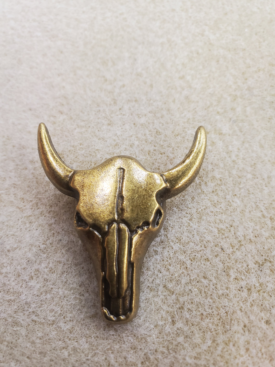 BOLO TIE SLIDE CLASP OX HEAD