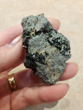 Load image into Gallery viewer, COPPER PHOSPHATE LEBETHENITE ON DOLOMITE
