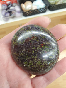 DRAGON BLOOD JASPER PALM STONE
