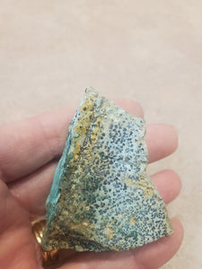 DRUZY COATED MALACHITE/CHRYSOCHOLLA