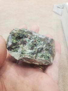 DRUZY COATED MALACHITE/CHRYSOCHOLLA