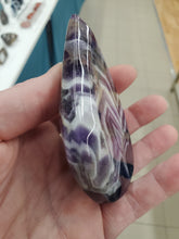 Load image into Gallery viewer, CHEVRON AMETHYST FREEFORM FLAME
