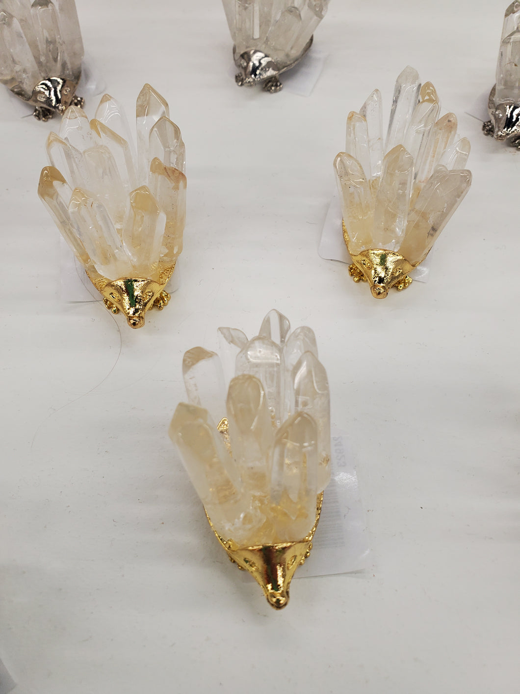 QUARTZ CLUSTER HEDGEHOG
