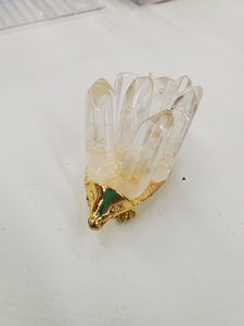 QUARTZ CLUSTER HEDGEHOG