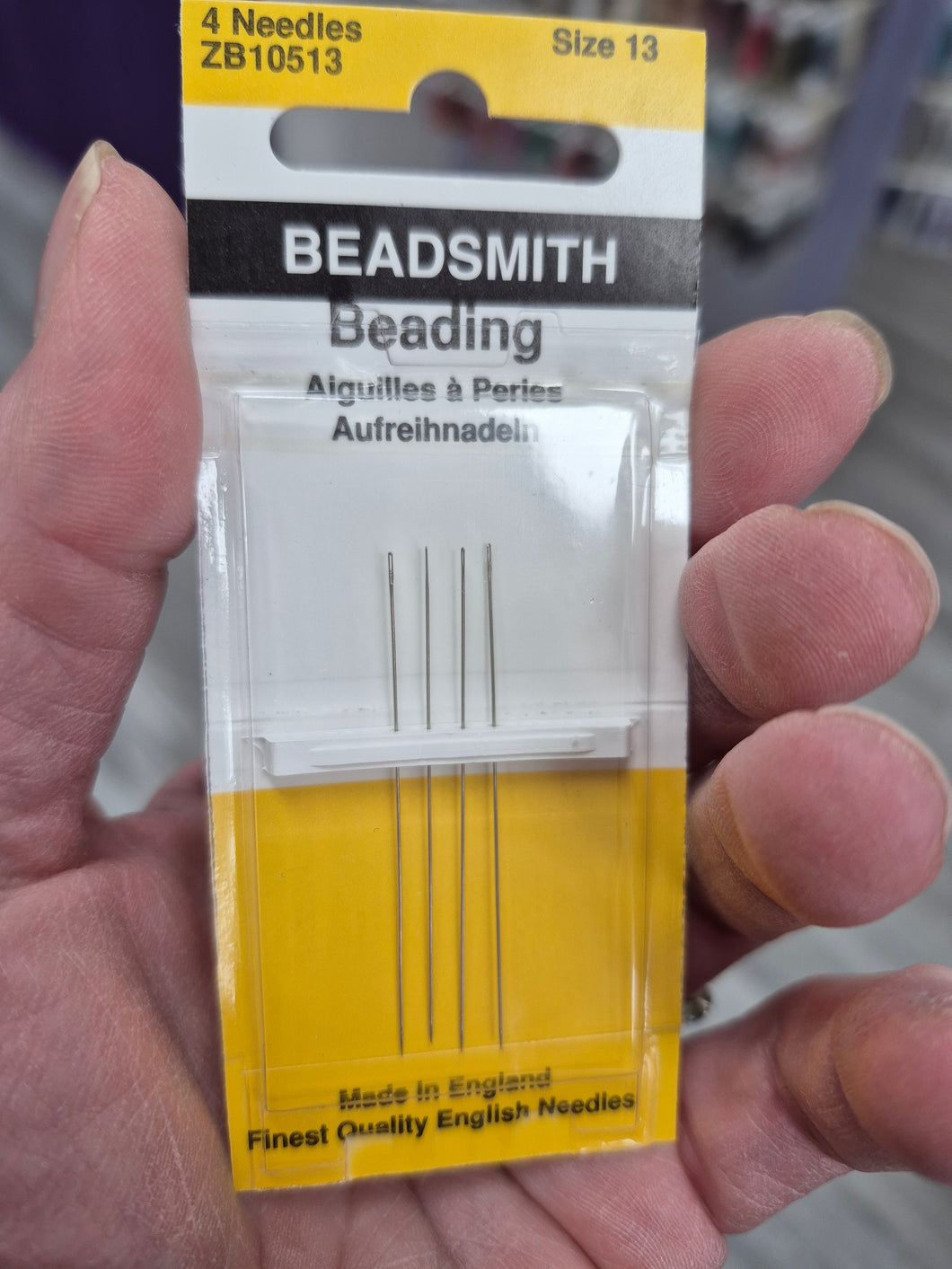 BEADING NEEDLES SIZE 13