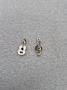ENAMEL MUSICAL CHARMS
