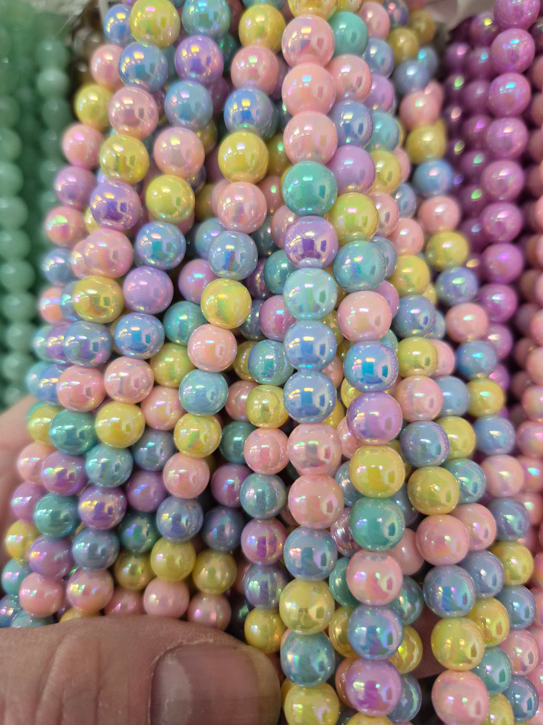 ACRYLIC 8MM BEADS