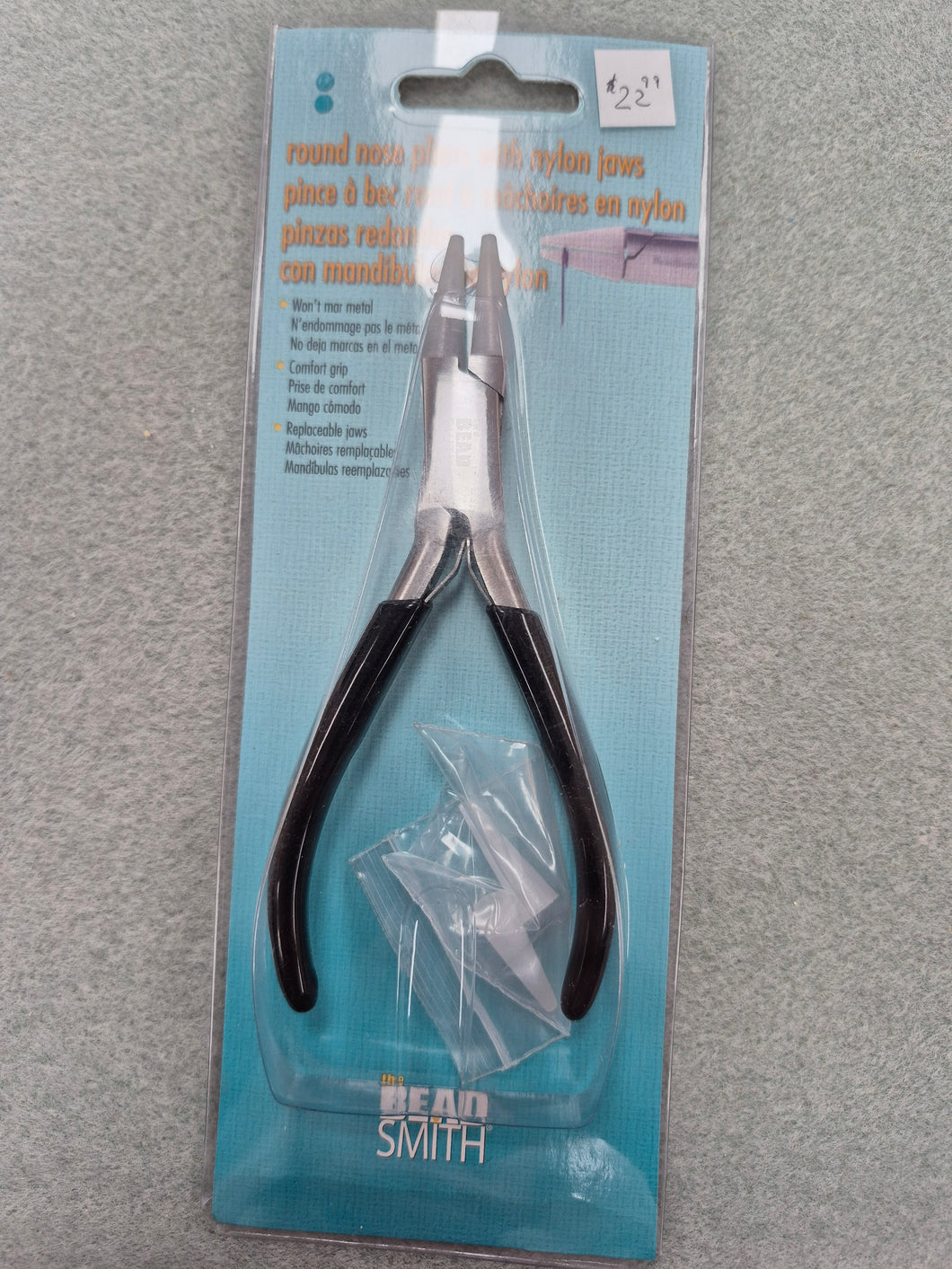 NYLON JAW PLIER ROUND NOSE