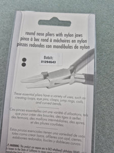 NYLON JAW PLIER ROUND NOSE