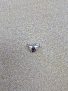 304 STAINLESS MAGNETIC CLASP HEART